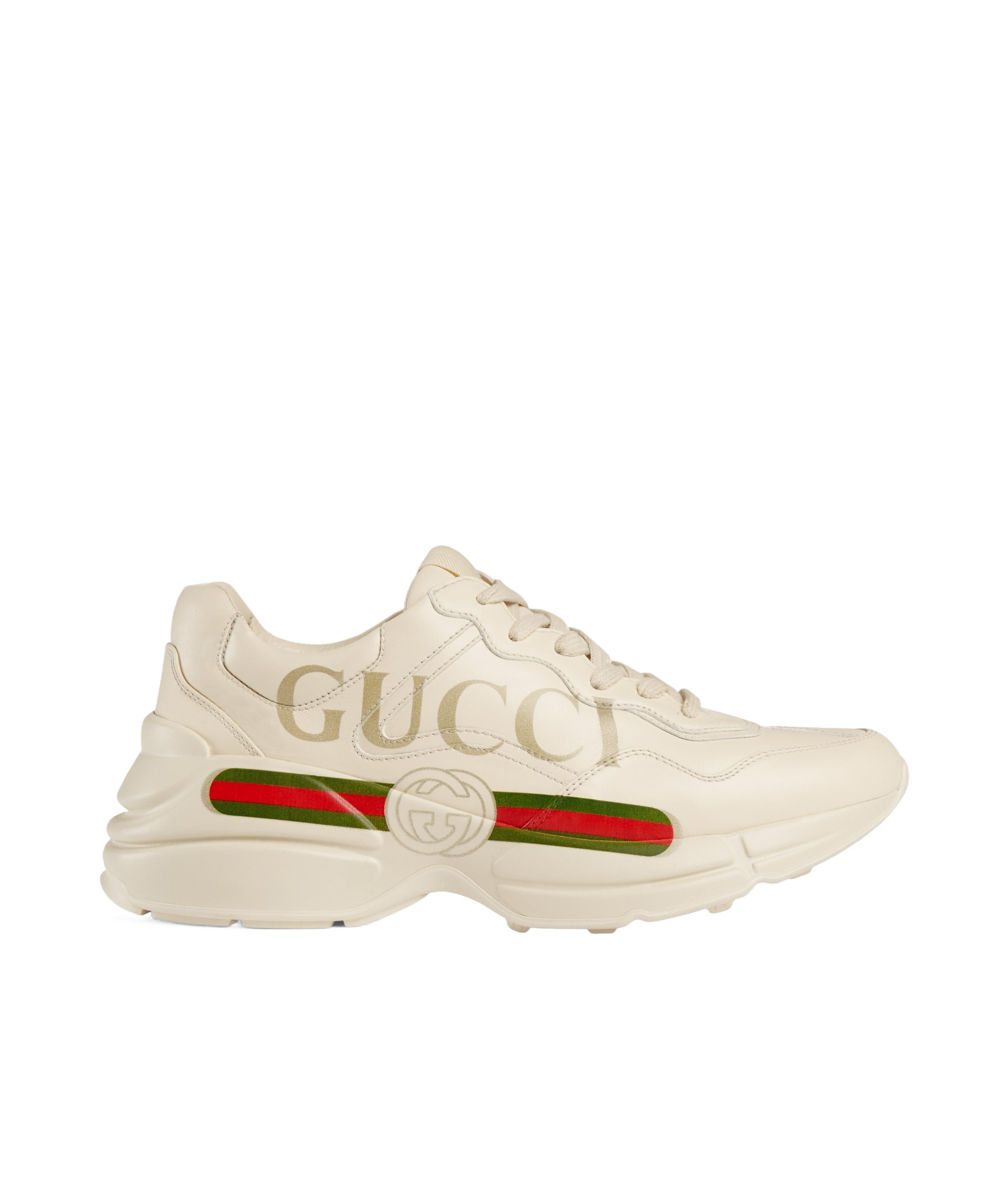 Women's Rhyton sneaker with Gucci logo