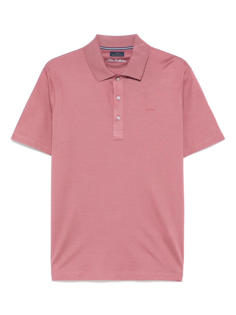 Paul & Shark Shark Fin-embroidery polo shirt - Pink