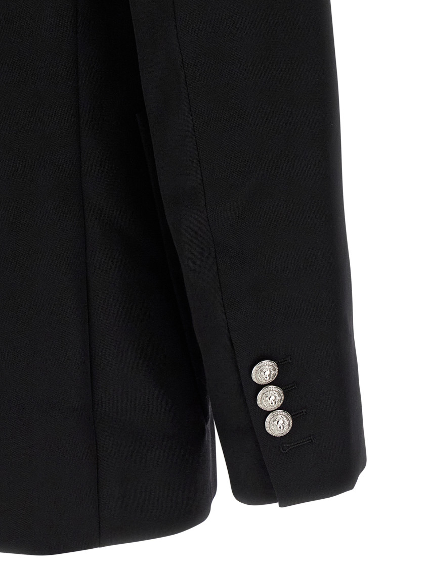 Black Virgin Wool Blazer