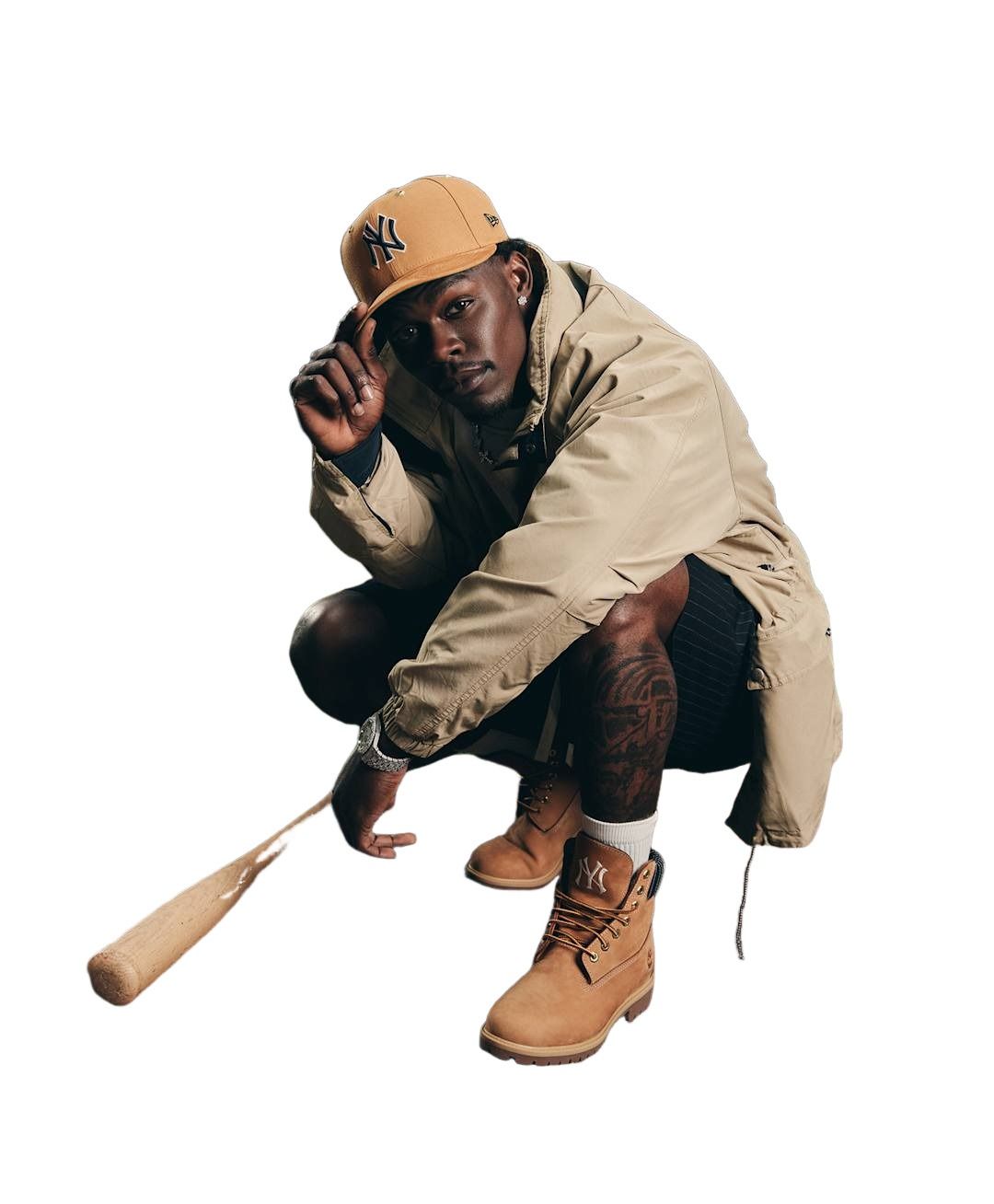 X New Era Yankees Adjustable Cap 'Wheat'
