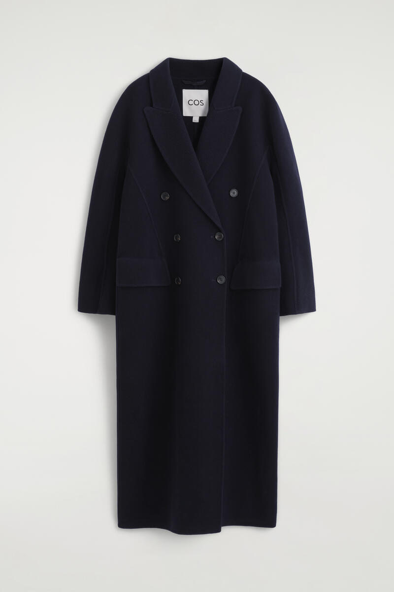 Tailored Double-Faced Wool Long Coat