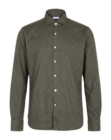 Man Shirt Dark green Size 16 ½ Cotton