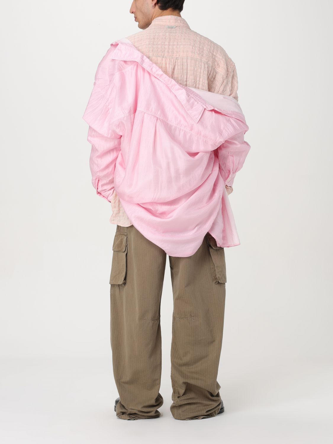 Shirt Men color Pink