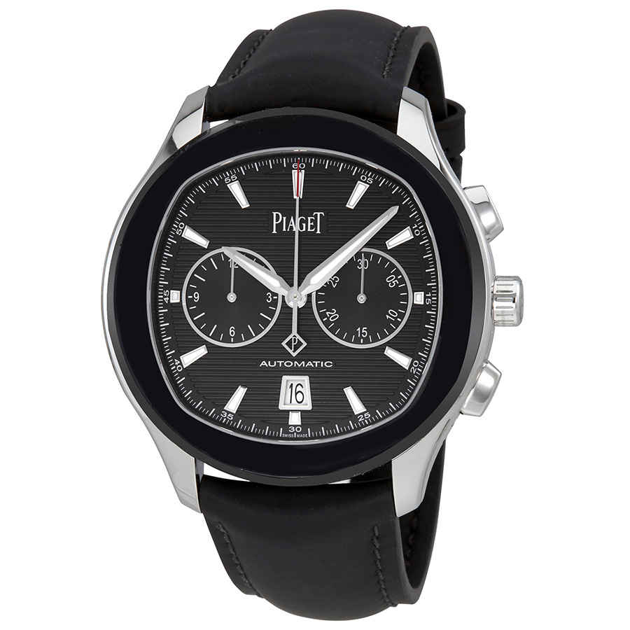 Polo Black Horizontal Dial Automatic Mens Chronograph Watch G0A42002