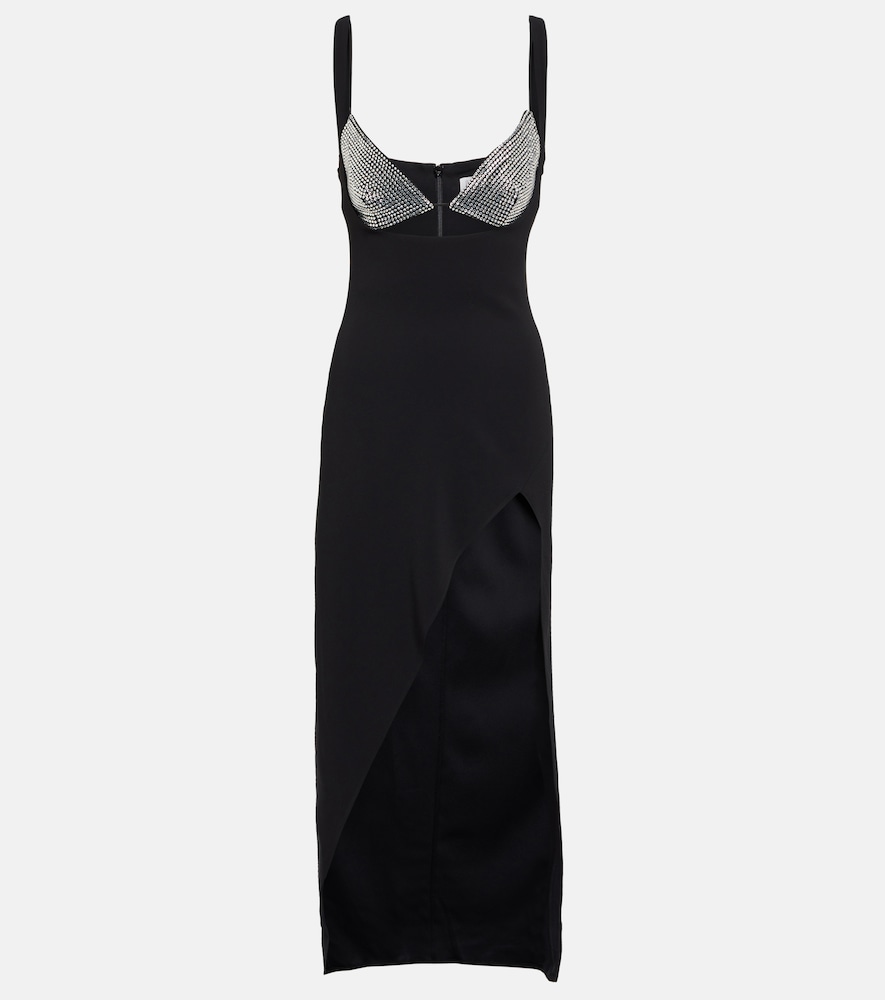 Giuseppe di Morabito Crystal-embellished maxi dress