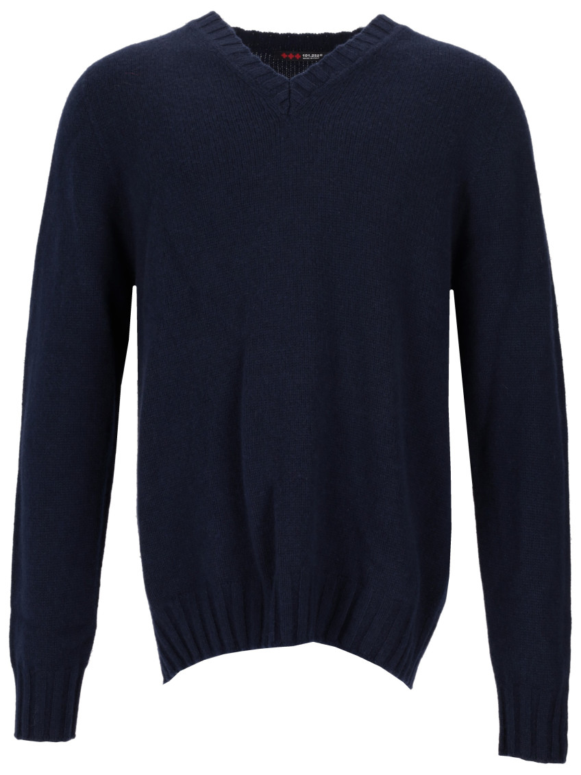 Navy Blue Regular Sweaters