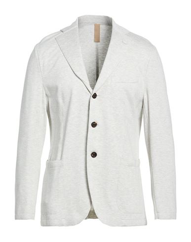 Man Blazer Light grey Size 40 Viscose, Polyester, Polyamide, Elastane