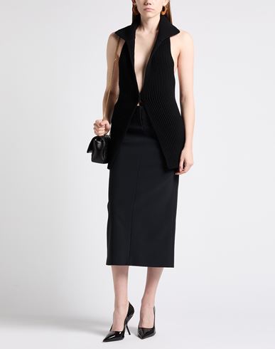 Woman Top Black Size 4 Virgin Wool