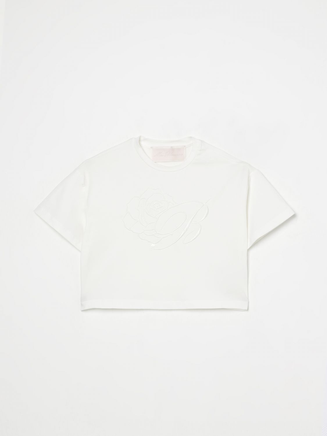 T-Shirt MISS BLUMARINE Kids color Ivory