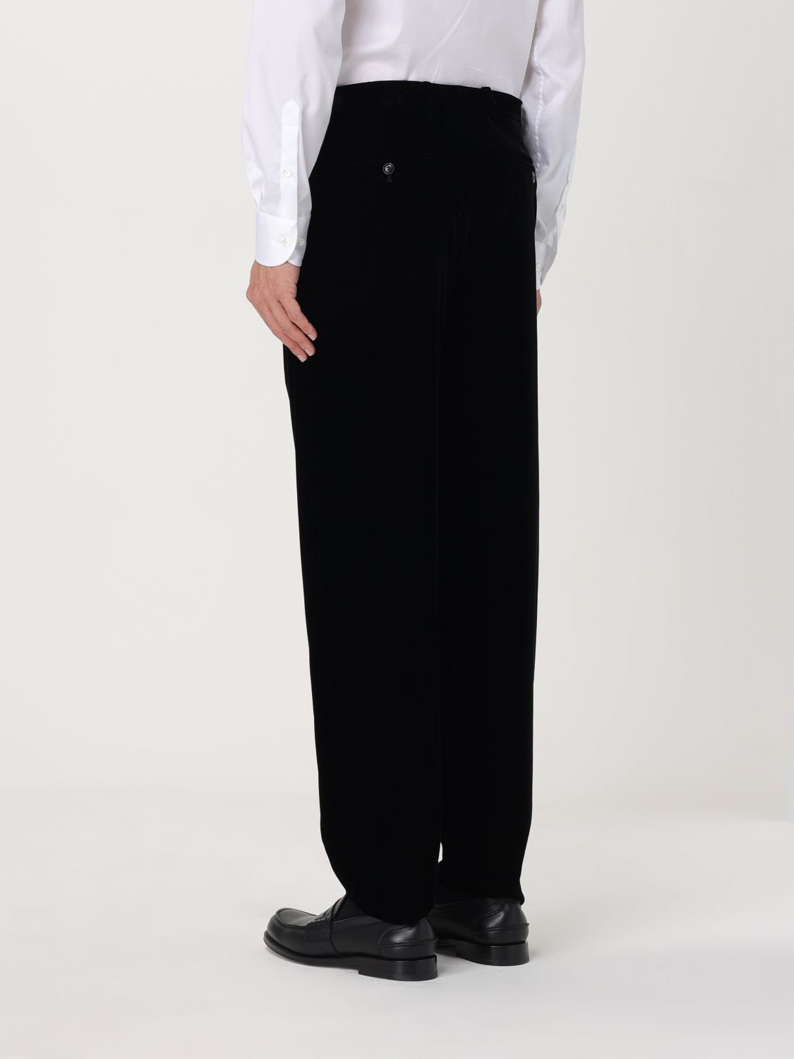Pants Men color Black