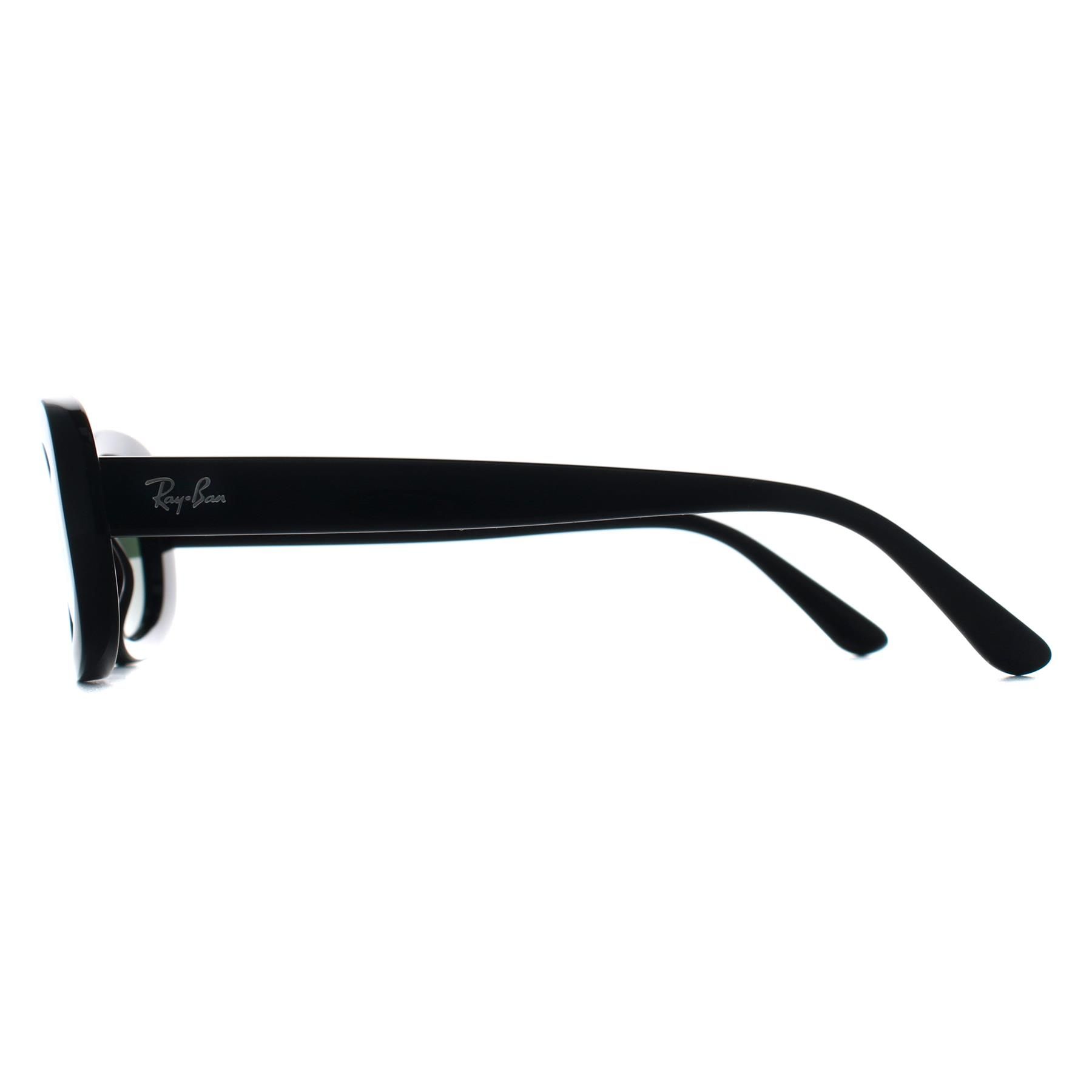 Ray-Ban Woman Sunglass RB2221 - Frame color: Black, Lens color: Green