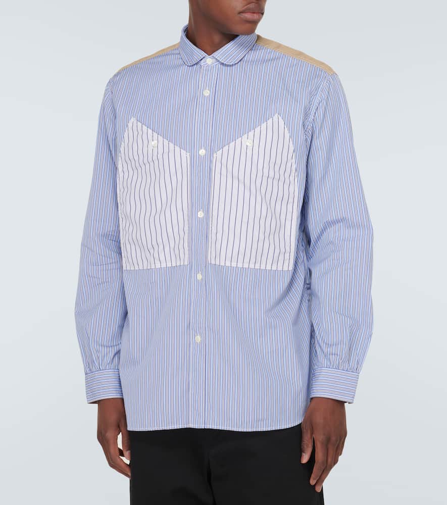 X Roy Lichtenstein patchwork cotton shirt