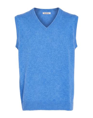 Man Sweater Light blue Size XXL Wool