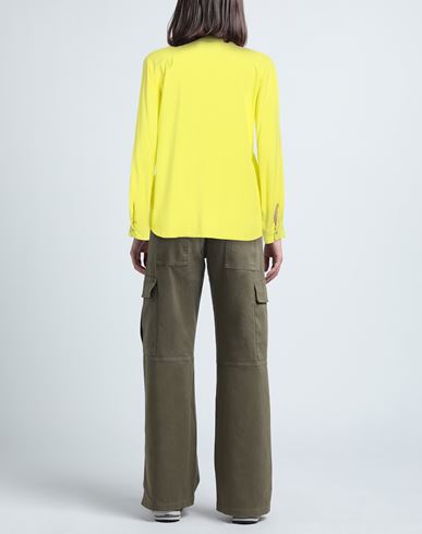 Woman Shirt Lime green Size 6 Viscose