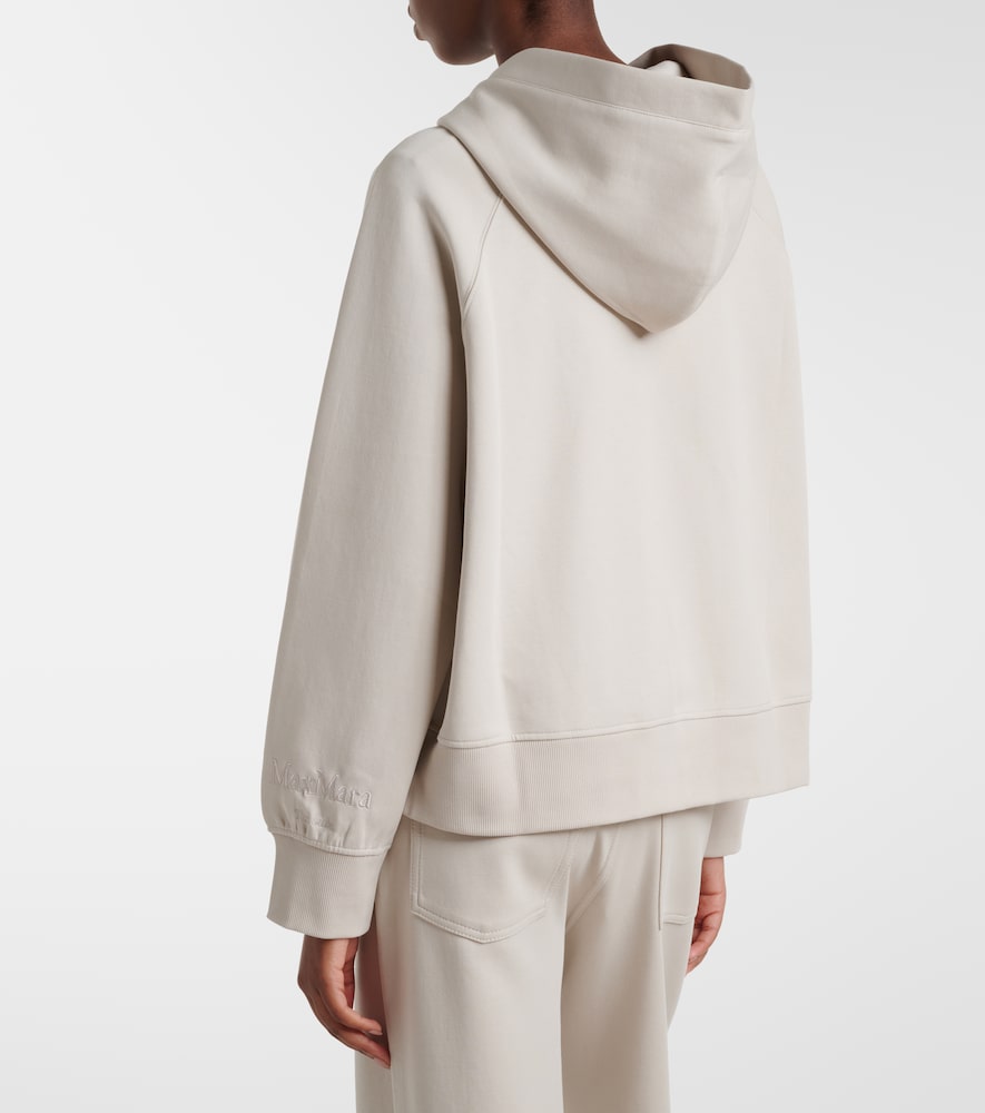 Alma cotton-blend hoodie