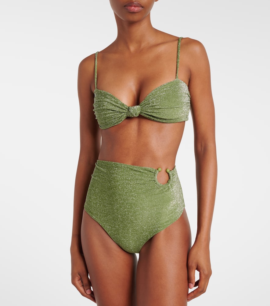 Heliconia bikini top