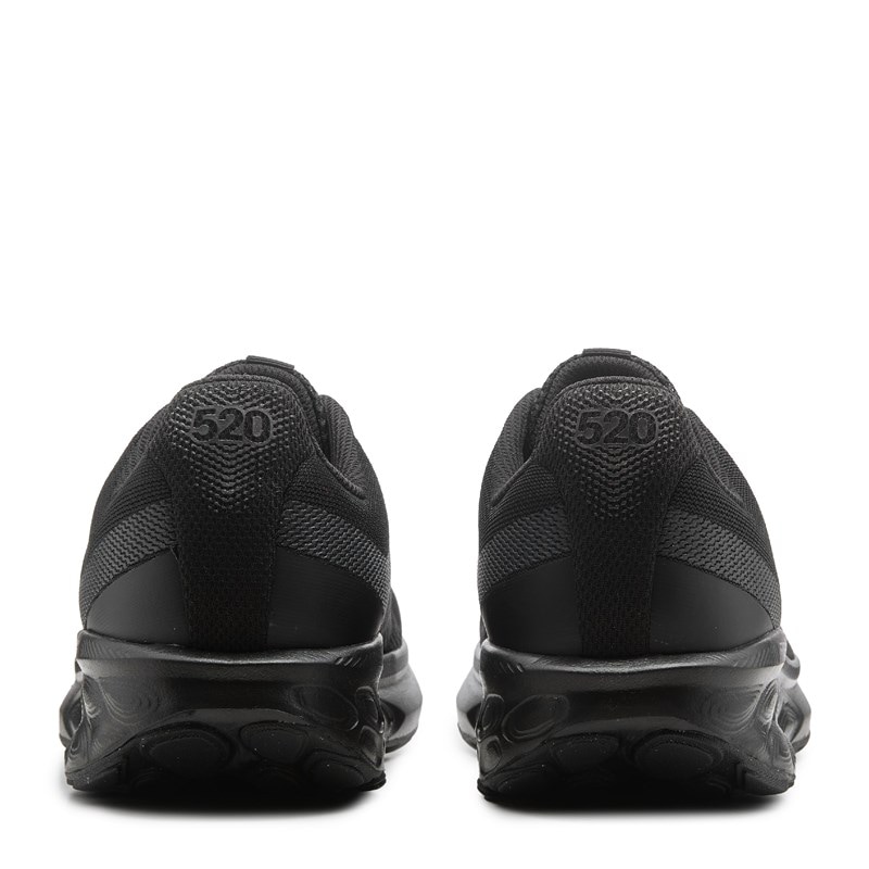 Men's Fresh Foam 520 V9 Wide Running Shoes (Black)