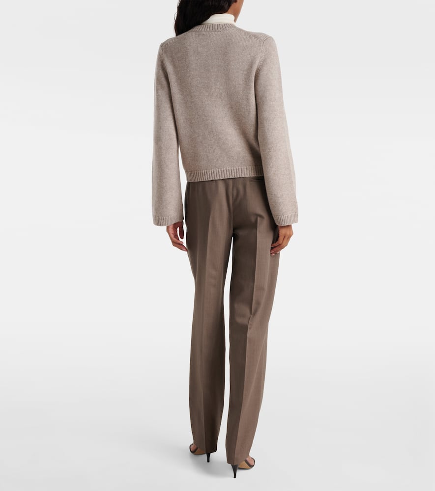 Wool and cashmere cardigan