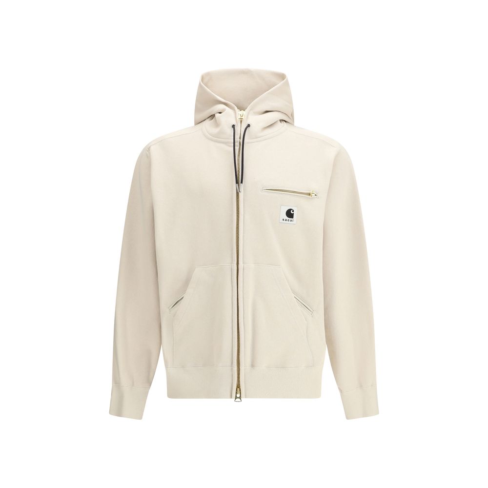 Hybrid Cotton Hoodie — Beige