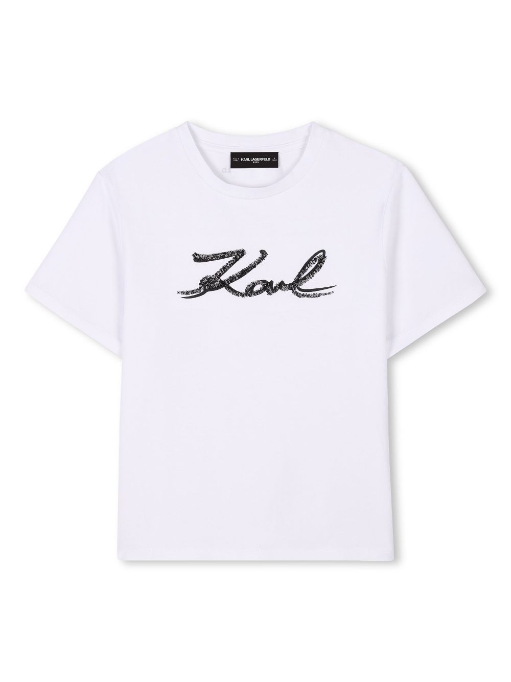 Logo-print T-shirt - Black