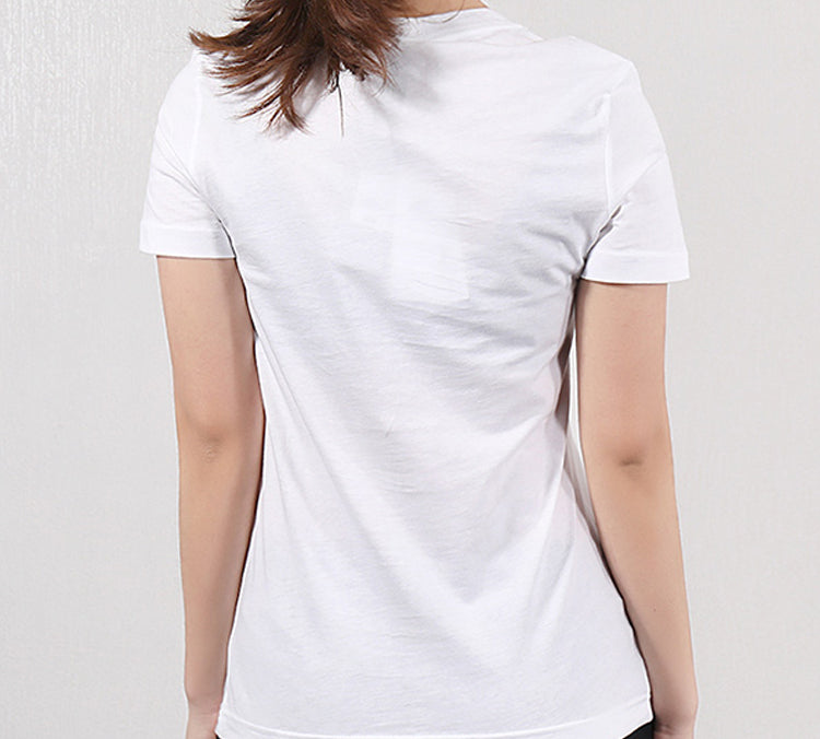(WMNS) Bos Foil Tee Short Sleeve White