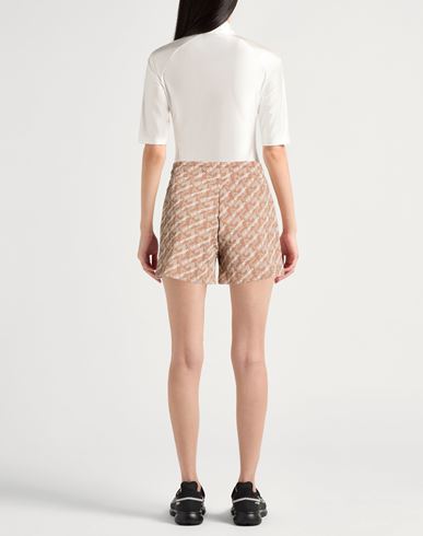 Woman Shorts & Bermuda Shorts Brown Size M Cotton