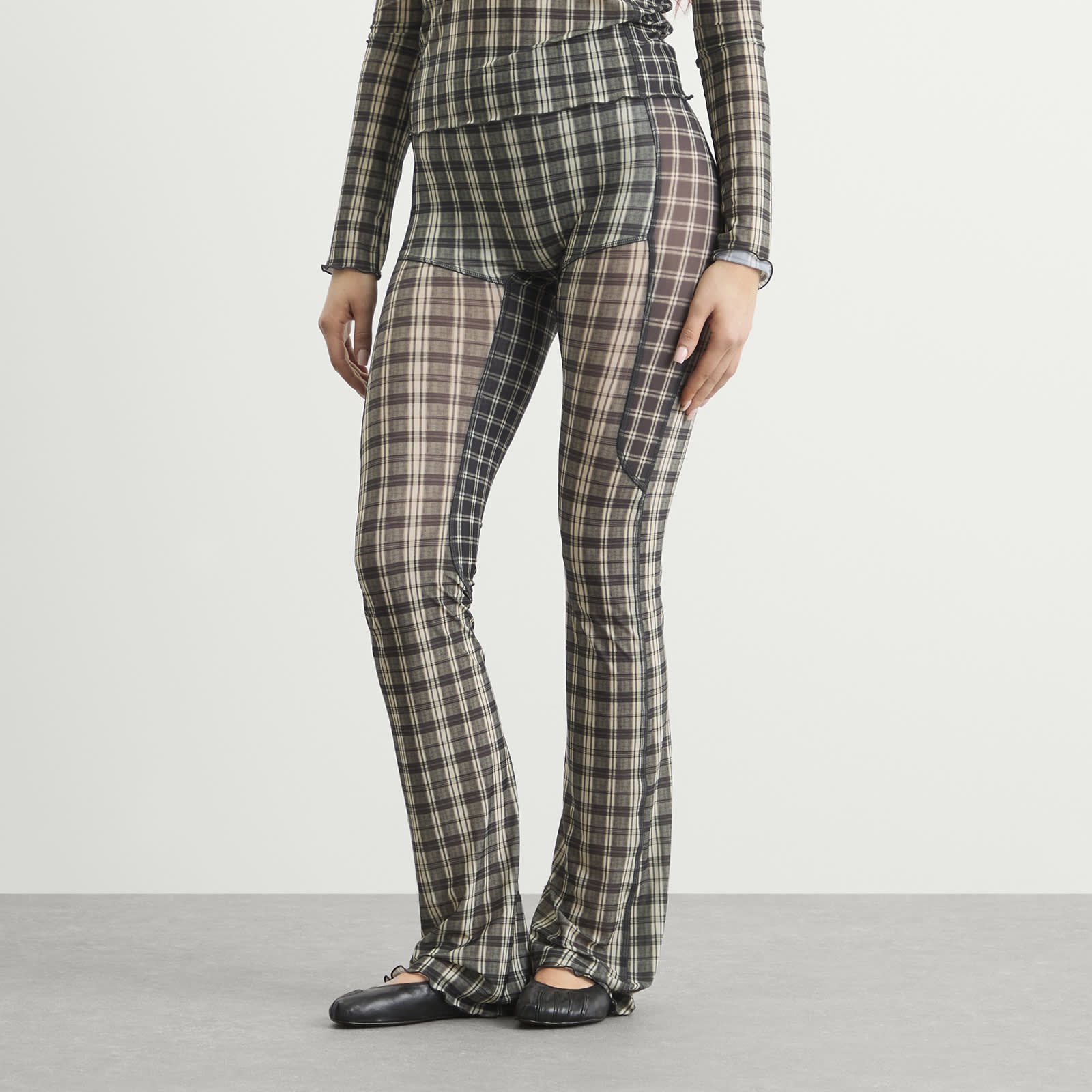 Women's Halcyon Leggings in Combi Check