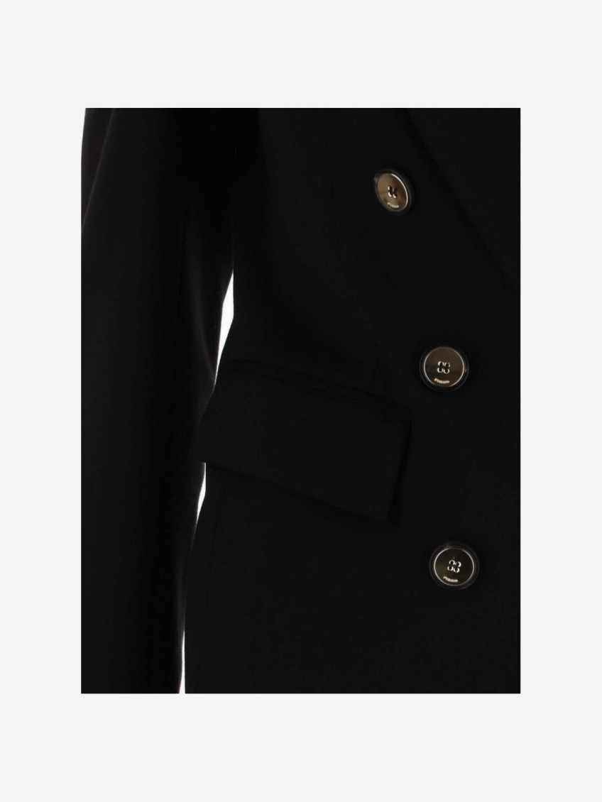Double-breasted blazer - Black
