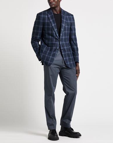 Man Blazer Navy Size 42 Wool, Cashmere