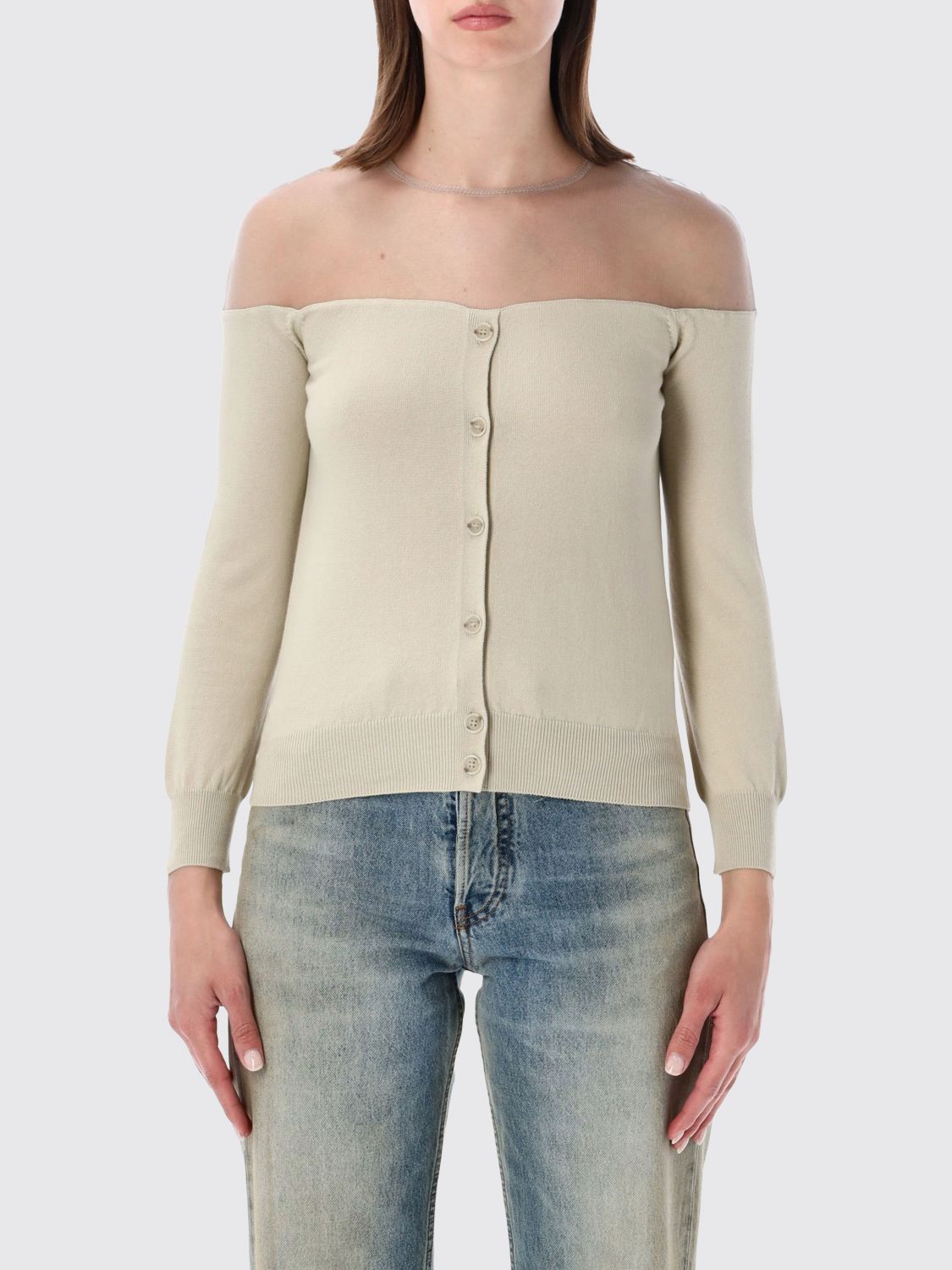 Sweater Woman color Beige