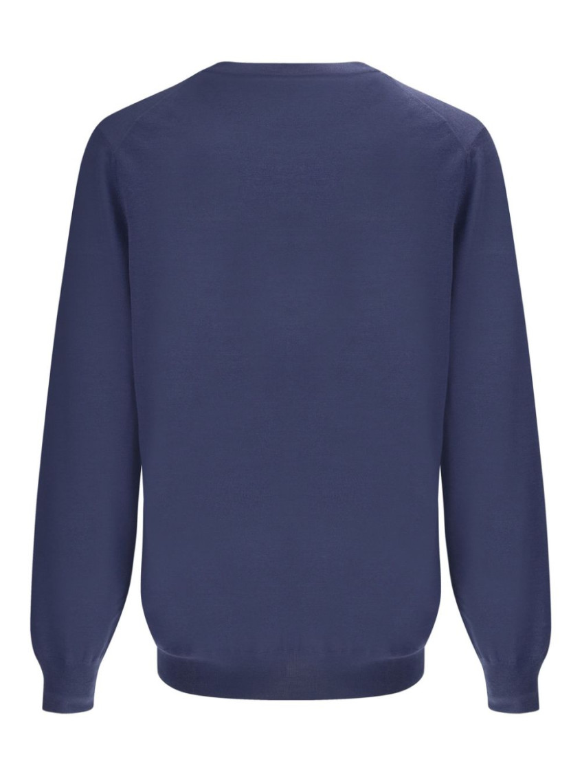 Crew-neck sweater - Blue