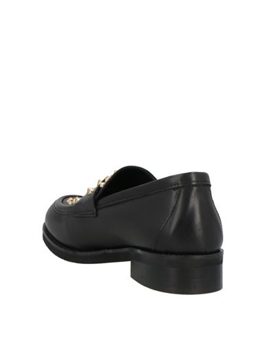 Woman Loafers Black Size 8 Leather