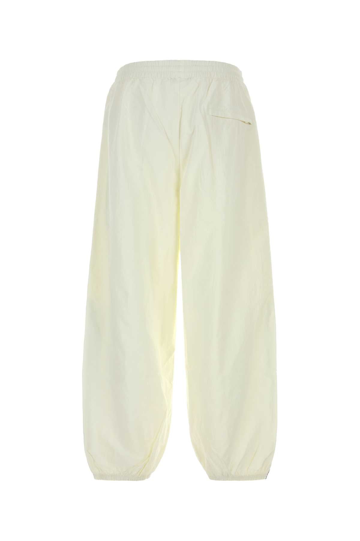 Adidas By Willy Chavarria White Nylon Adidas By Willy Chavarria Jogger