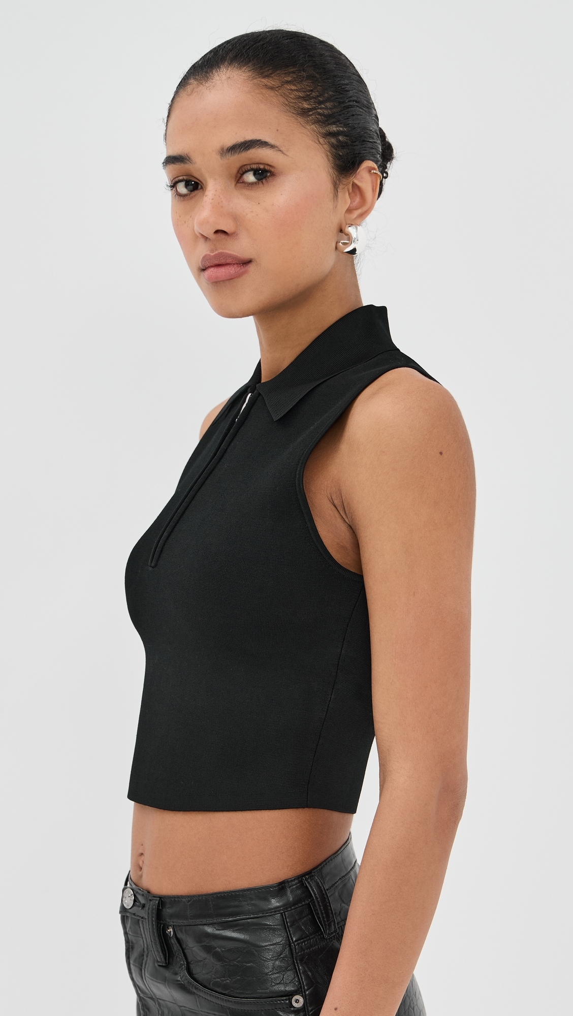 Tatum Sleeveless Top Black