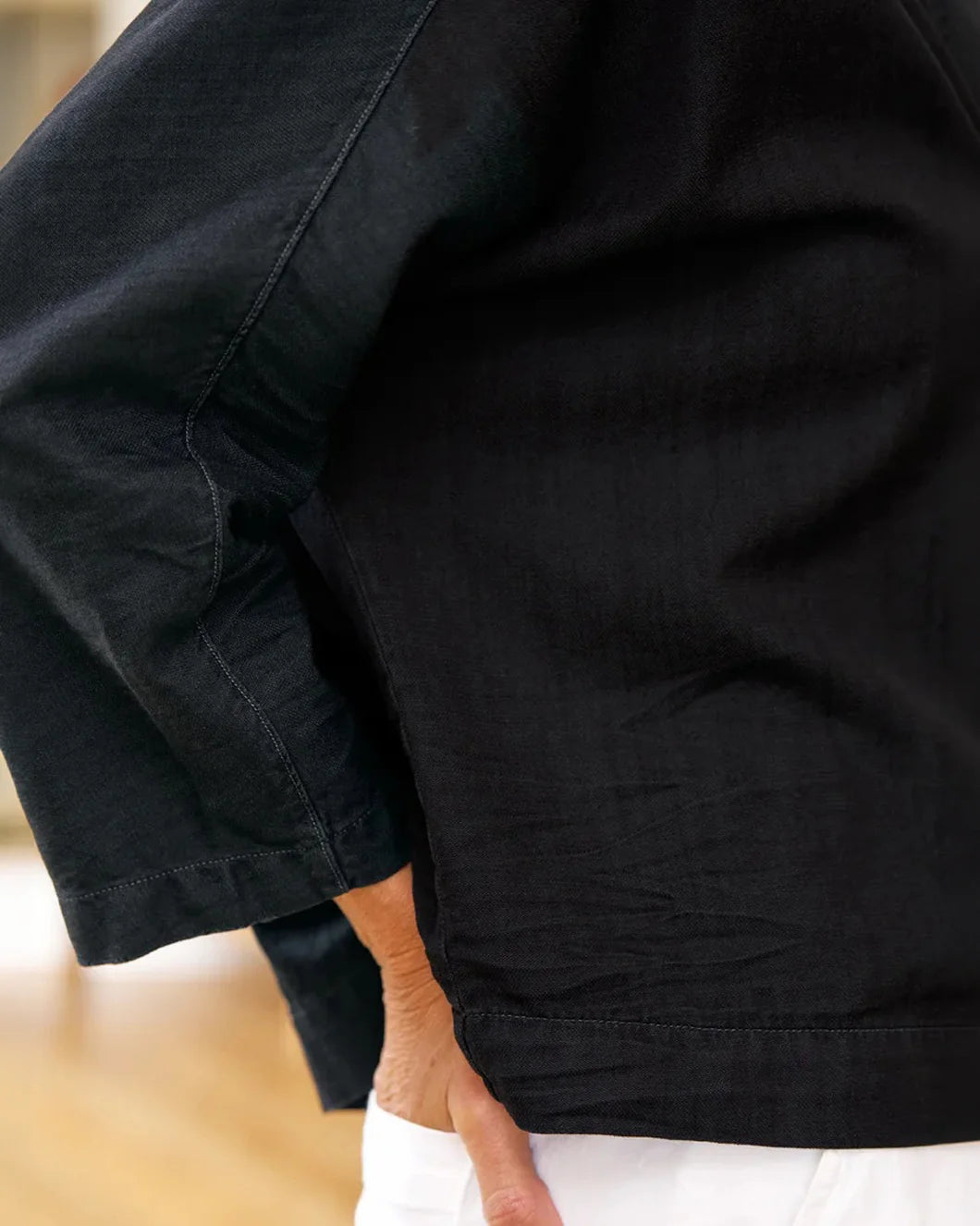 Gabi Popover Shirt Blackout