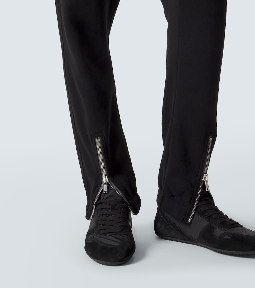 Tecuatl cotton jersey terry sweatpants