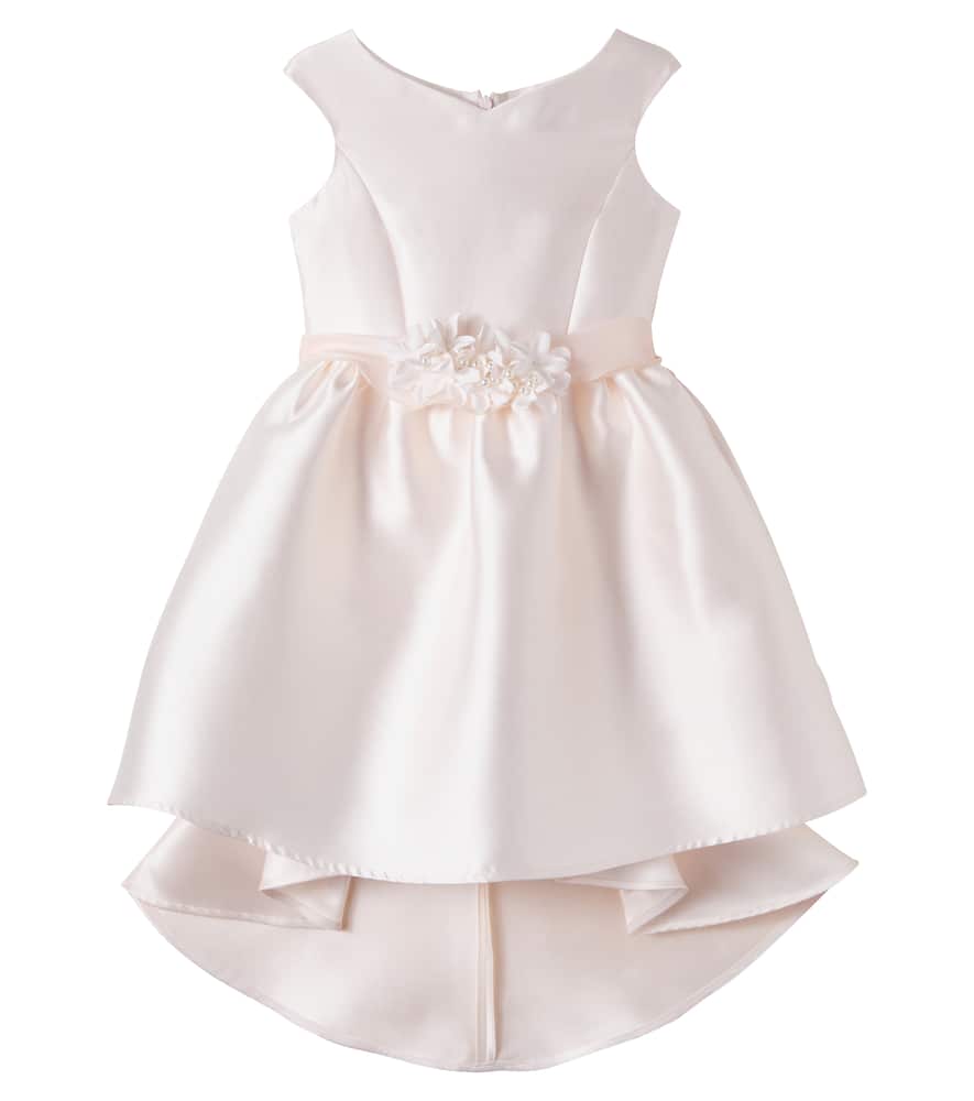 Belted floral dress
