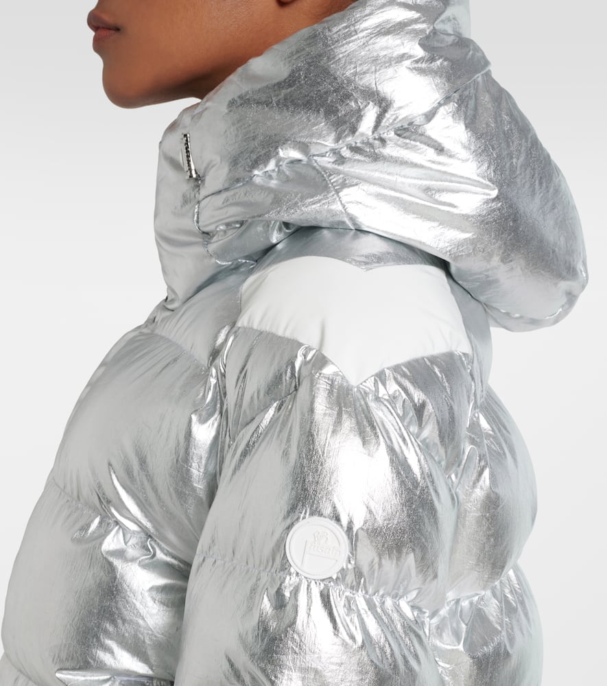 Charloy metallic ski jacket