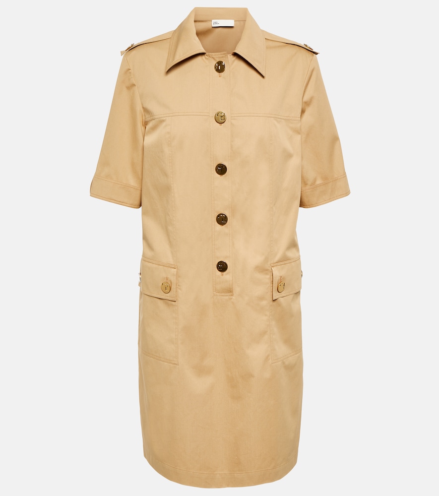 Cotton shirt dress
