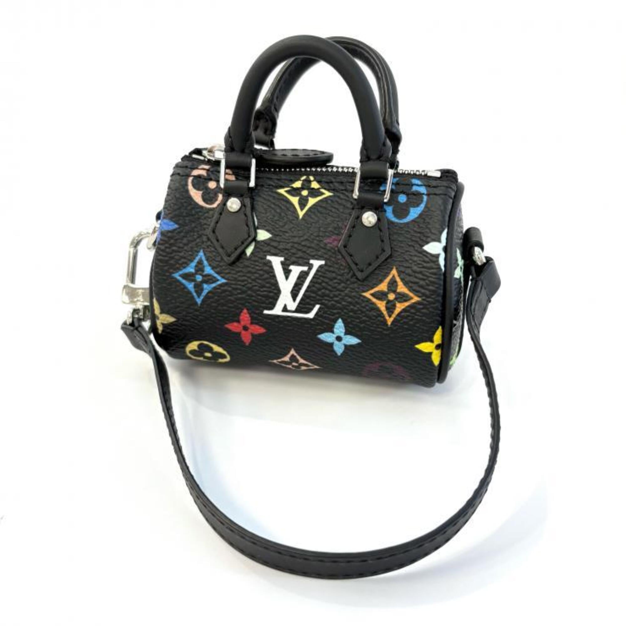 Louis Vuitton Black Multi-Color Handbag Pre-Owned