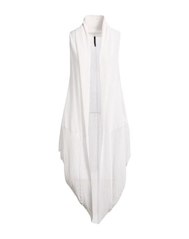 Woman Cardigan White Size 8 Viscose, Polyamide