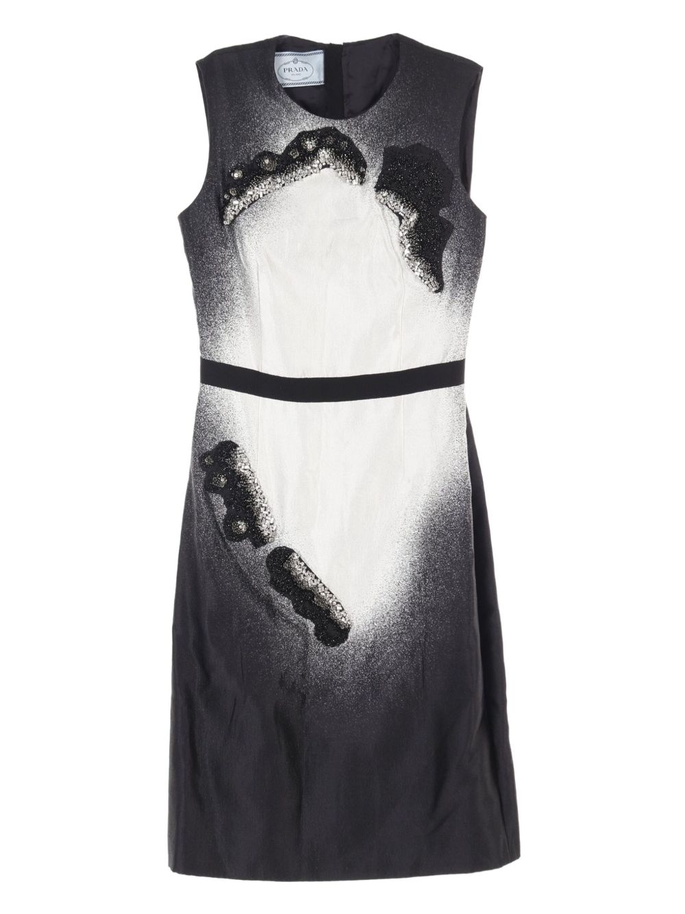 2010s Bijou Gradation dress - Black