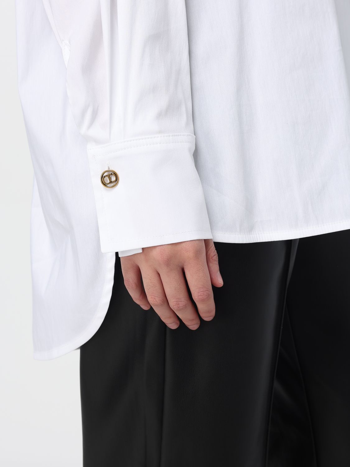 Poplin blouse - White