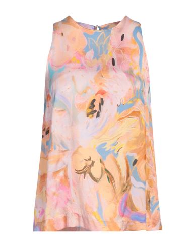 Trésor Woman Top Apricot Size 6 Viscose