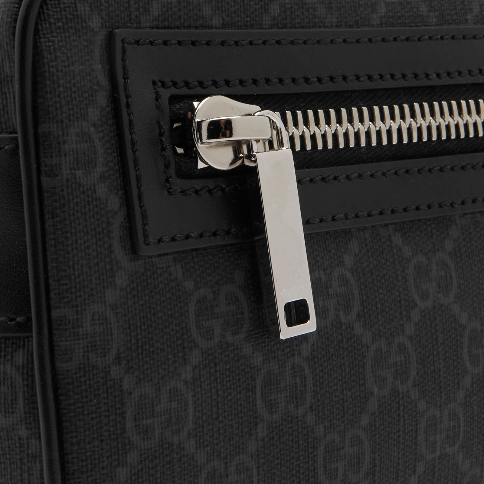 Men's GG Waist Bag in Black 