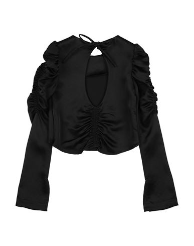 Les Coyotes De Paris Kid Girl Top Black Size 10 Viscose, Polyester