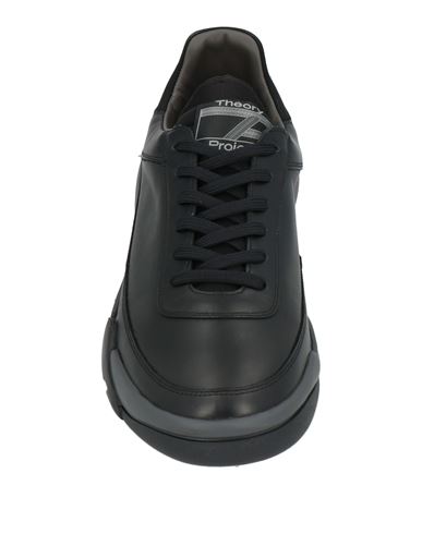Man Sneakers Black Size 10 Leather