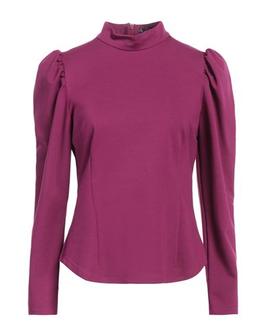 Woman Top Magenta Size 10 Viscose, Polyamide, Elastane