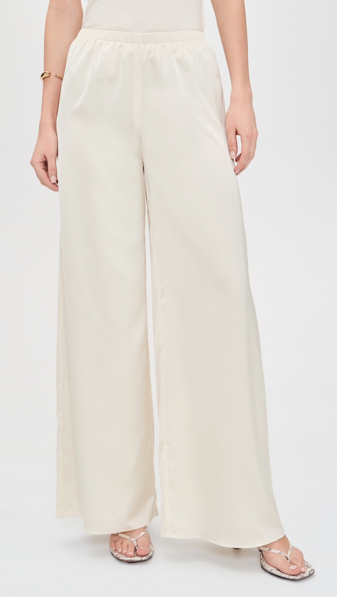 The Everything Wide Leg Pants Ivory