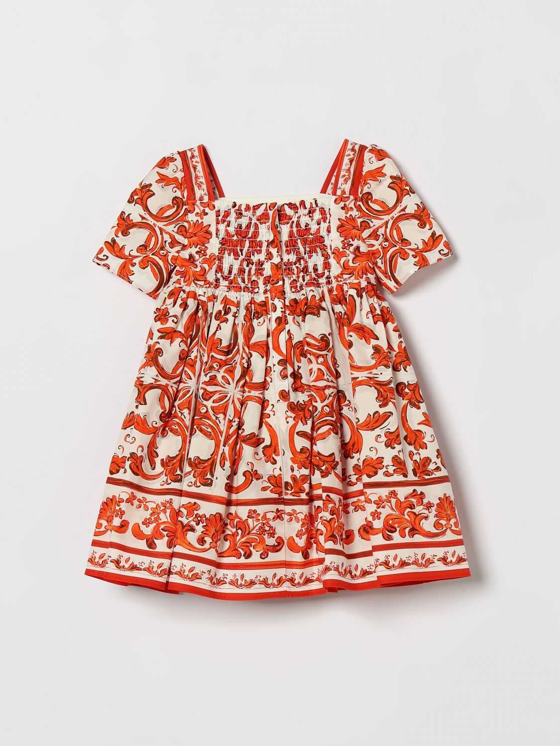 Dress Kids color Orange